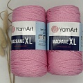 Пряжа Yarn Art Macrame XL 147 розовый