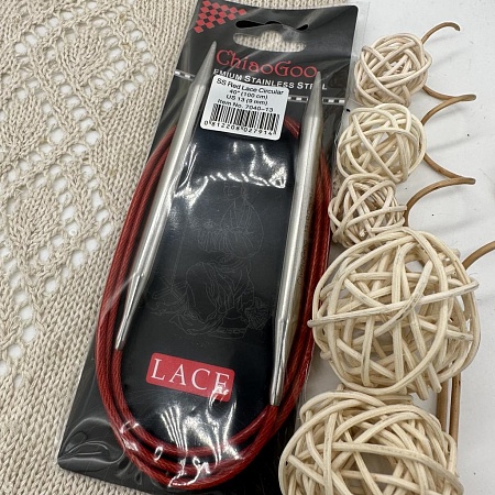 Спицы для вязания ChiaGoo спицы круговые металл 9 мм 100 см