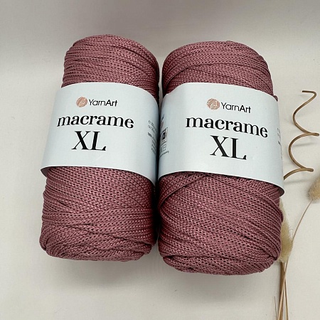 Пряжа Yarn Art Macrame XL 141 пыльная роза
