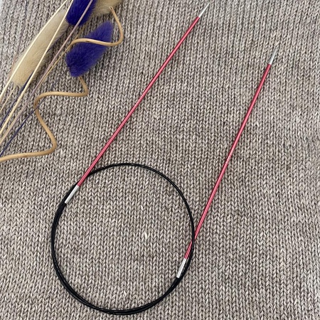 Спицы для вязания Спицы круговые Zing 60 cm №2,0