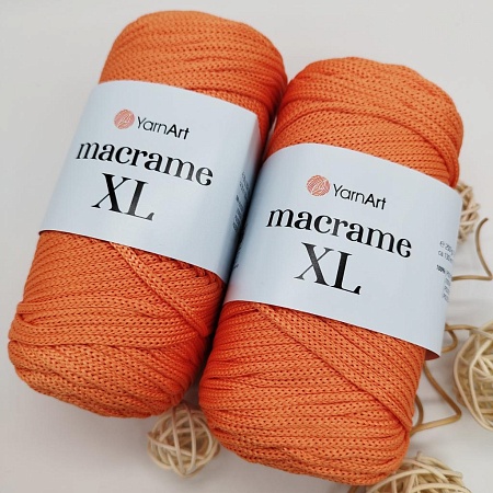 Пряжа Yarn Art Macrame XL 160 рыжий