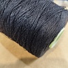 Пряжа в бобинах Biagioli Modesto Lino 4/40000 &amp;quot;Lino color 30985 (чёрный)&amp;quot;