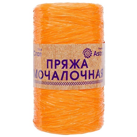 Пряжа Astra Premium Мочалочная (золотая лиса)