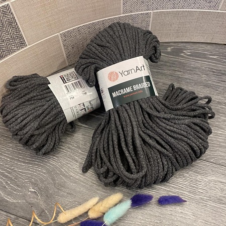 Пряжа Macrame Braided 758
