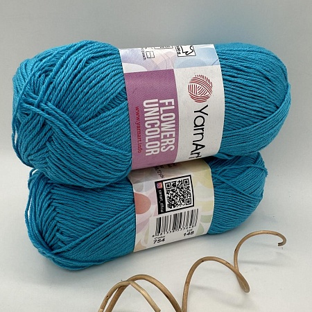 Пряжа Yarn art Flowers UNICOLOR 754