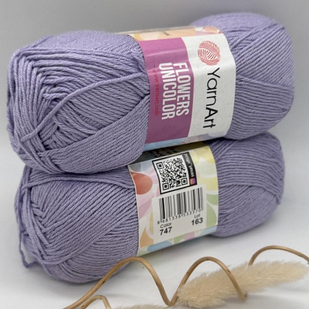 Пряжа Yarn art Flowers UNICOLOR 747