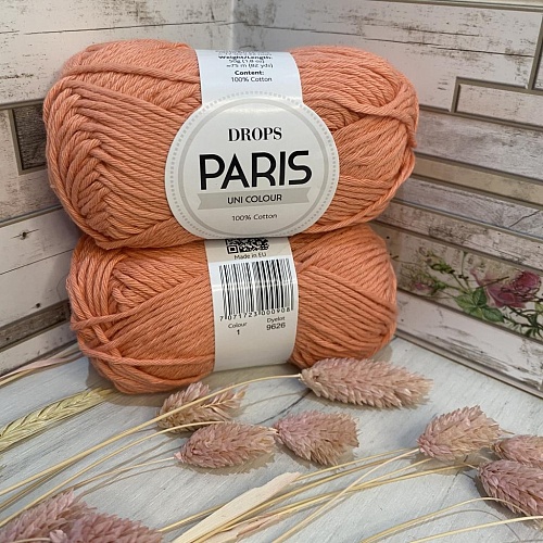 Пряжа PARIS 01 персик