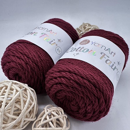Пряжа Cotton fair 4/4