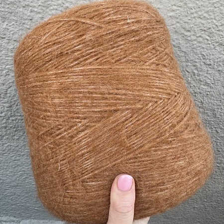Пряжа в бобинах Puno 7767 caramello