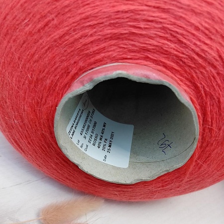 Пряжа в бобинах Angora 40 Rosso