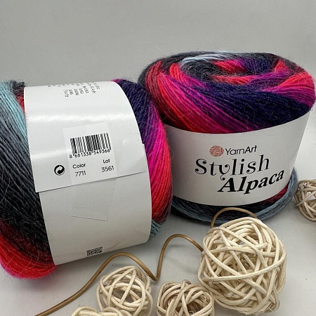 Пряжа Stylish Alpaca 7711