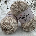Пряжа Shetland 535А бежевый меланж