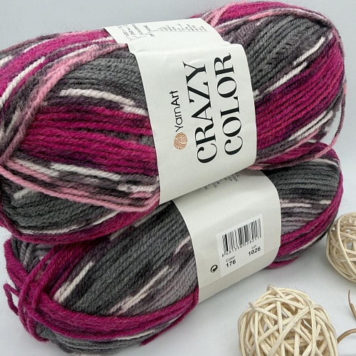 Пряжа Crazy Color 176