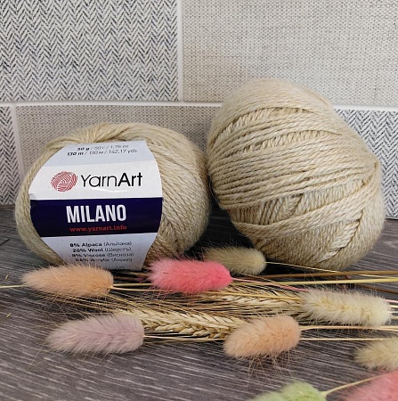 Пряжа Milano 854 св.беж