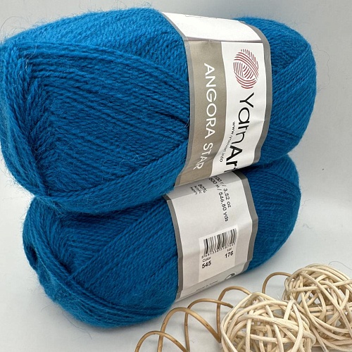 Пряжа Angora star 545 темно-бирюзовый