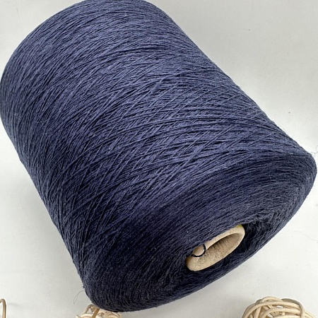 Пряжа Loro Piana Cashmere цвет: 84107 тем. синий Цена за 10гр