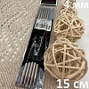 Спицы для вязания спицы чулочные металл 15 см 4 мм ChiaoGoo