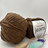 Пряжа YarnArt Jeans 40 коричневый