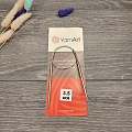 Спицы для вязания Спицы круговые на металл тросике № 3,5 длина 40см.