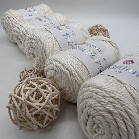 Пряжа Cotton fair 4/4