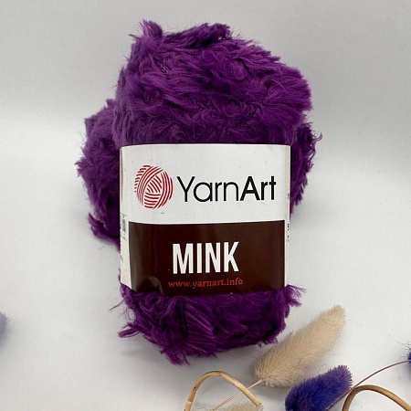 Пряжа YarnArt Mink 338 фиолет