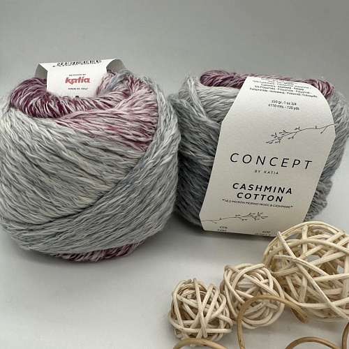 Пряжа Cashmina cotton 100