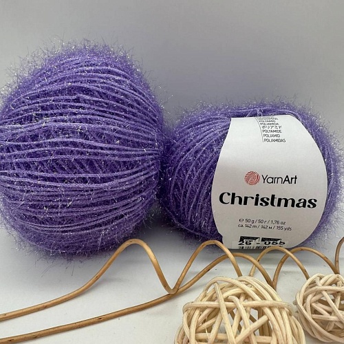 Пряжа Christmas 26 сирень