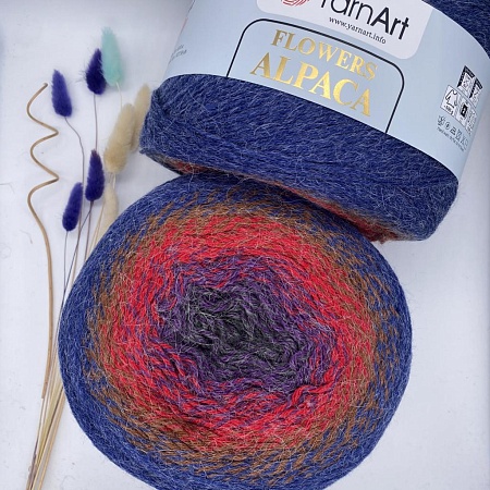 Пряжа FLOWERS ALPACA 439