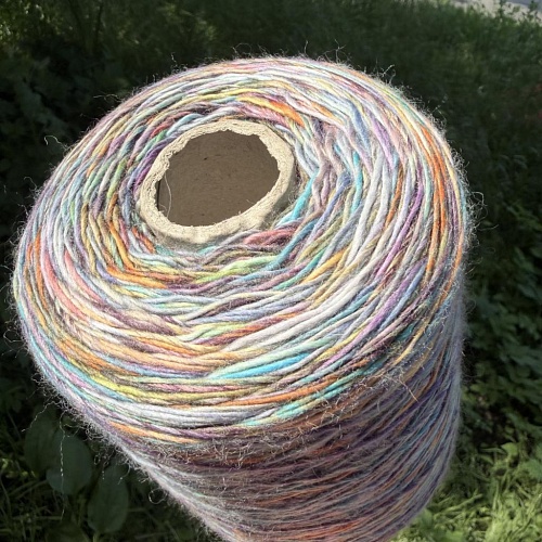 Пряжа в бобинах Multiciolor №3 Цена за 10гр