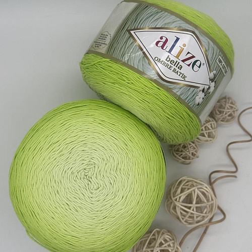 Пряжа Alize bella OMBRE BATIK 7412