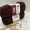 Пряжа YarnArt Ideal 232 коричневый