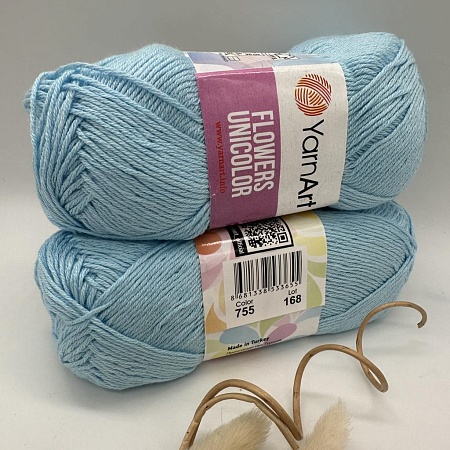 Пряжа Yarn art Flowers UNICOLOR 755