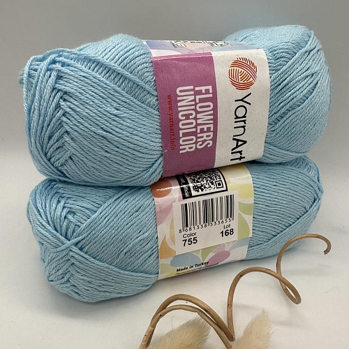 Пряжа Yarn art Flowers UNICOLOR 755