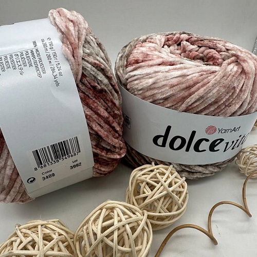 Пряжа YarnArt Dolce vita 3409