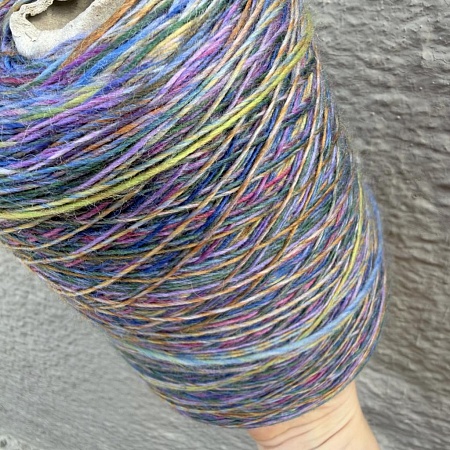 Пряжа в бобинах Multiciolor №8 Цена за 10гр