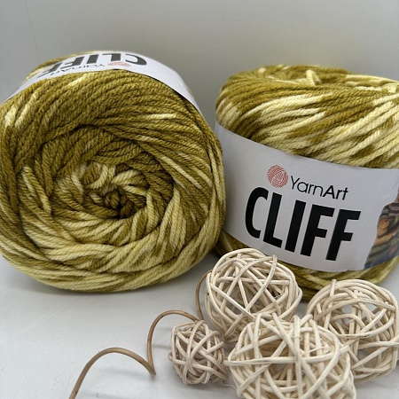 Пряжа YarnArt Cliff 8316 горчица