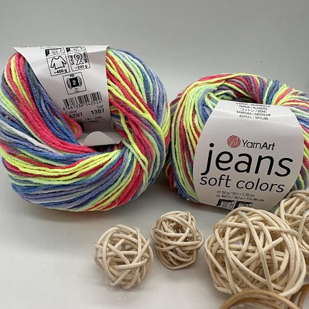 Пряжа Jeans soft colors 6207