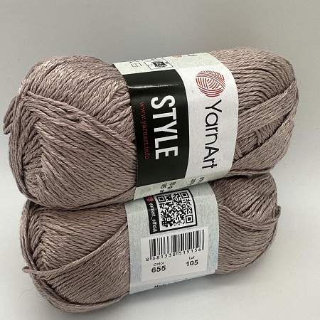 Пряжа Style 655 какао