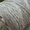 Пряжа в бобинах Loro Piana лен серо-бежевый