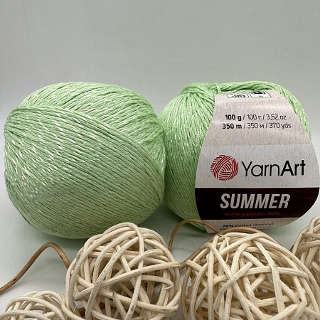 Пряжа YarnArt Summer 20 душистая мята