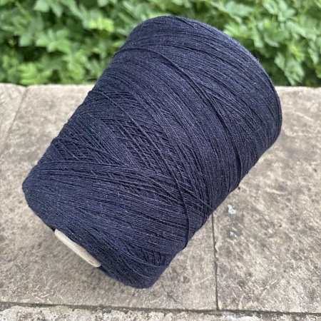 Пряжа в бобинах Loro Piana Cashmere Blue mel Цена за 10гр