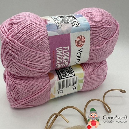 Пряжа Yarn art Flowers UNICOLOR 740