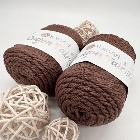 Пряжа Cotton fair 4/4