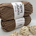 Пряжа Merino Bulky 514 кофе с молоком