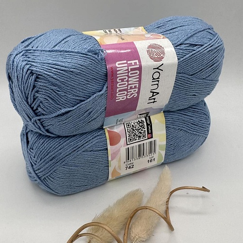 Пряжа Yarn art Flowers UNICOLOR 742
