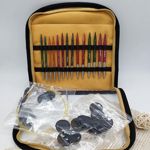 Спицы для вязания Набор круговых спиц Knit Pro Symfonie Wood Special