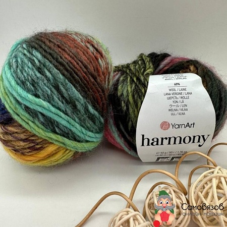Пряжа YarnArt Harmony А-7 РАДУГА