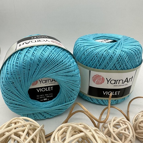 Пряжа YarnArt Violet 08 бирюза