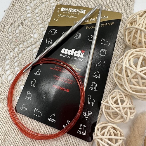 Спицы для вязания Спицы c удлиненным кончиком для тонкой пряжи 150см / 4,0мм