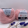 Пряжа Milano 859 розовый